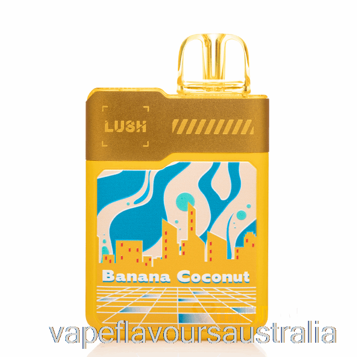 Vape Nicotine Australia Digiflavor x Geek Bar LUSH 20K Disposable Banana Coconut